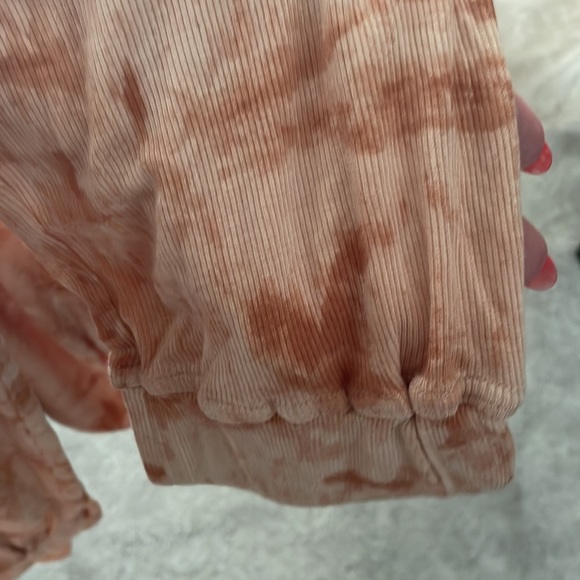 Thin ribbed joggers - Picture 3 of 3